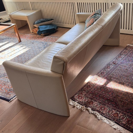 Image 1 of Sofá Leolux Boavista - 3 plazas - Cuero Senso