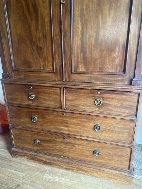 Image 1 of Antique Mahogany Cabinet