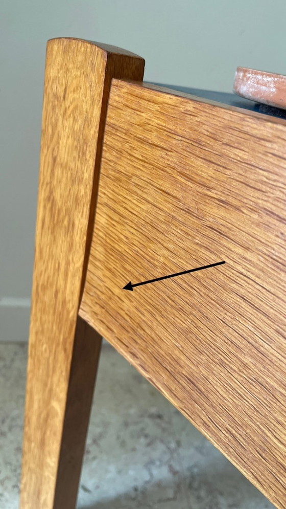 Image 1 of TABLE Chevet Scandinave VINTAGE