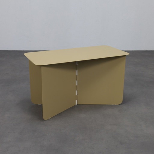 Side Table Hinge Large by Lex Pott for Puik Design gold