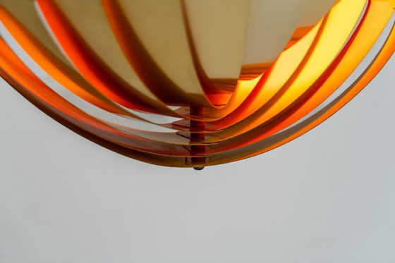 Image 1 of Suspension « Konkylie » de Louis Weisdorf pour Lyfa (Danemark, années 1960).