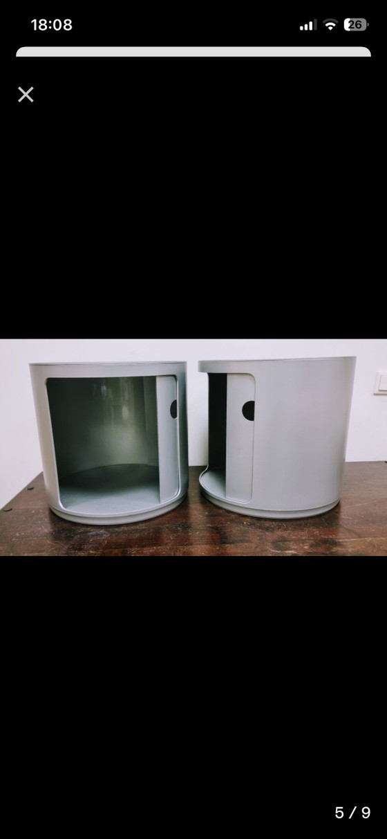2x Armadi contenitori Componibili di Anna Castelli per Kartell – Plastic (photo 2 of 6)