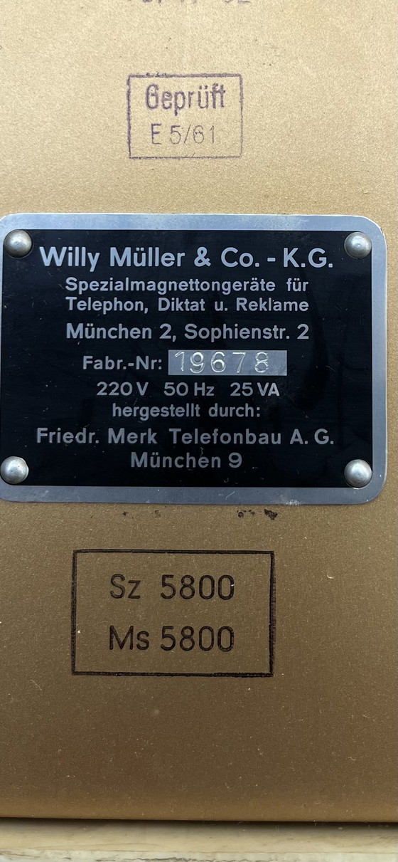 Image 1 of Alibiphon Retro-Telefonanrufbeantworter