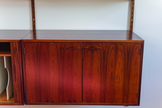 Image 1 of Modularer Wandschrank aus Palisanderholz von Kai Kristiansen für FM Møbler, 1960er Jahre