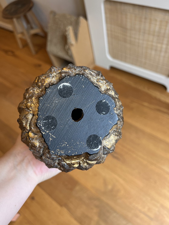 Image 1 of Ananas dorato decorativo d'epoca