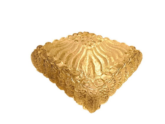 Image 1 of Herda Holland - verre texturé - style Helena Tynell - Pays-Bas - années 60