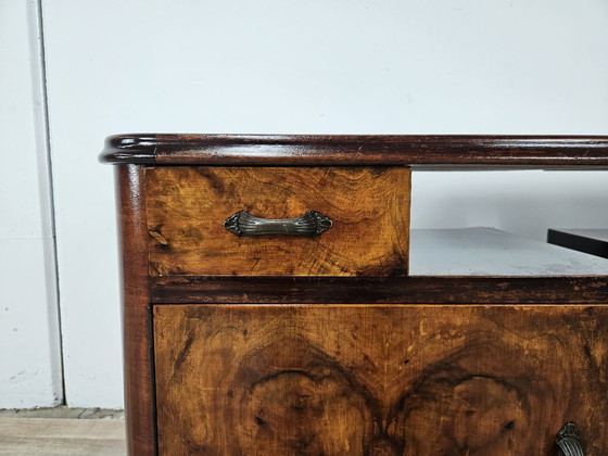 Image 1 of Nachtkastjes in Art Deco-stijl uit de jaren 50