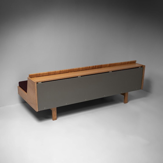 Canapé-lit modèle GE258 en chêne et rotin, conçu par Hans J. Wegner pour Getama, Danemark, 1954 – Banquettes (photo 18 of 19)