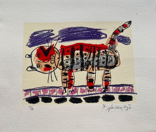 Kees Salentijn | Hand-signed Color Screen Print