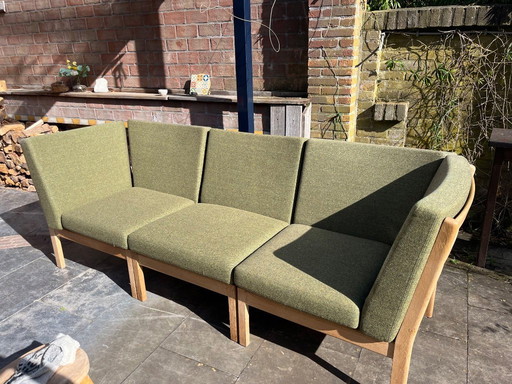 Danish three-seater sofa, model Getama GE280