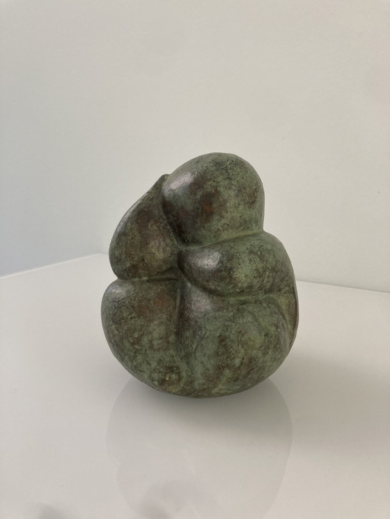 Image 1 of Figurine en bronze d'une figure primitive