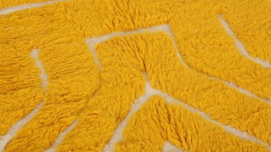 Tapis marocain écru à motifs géométriques 250cm x 150cm – Wool (photo 13 of 14)