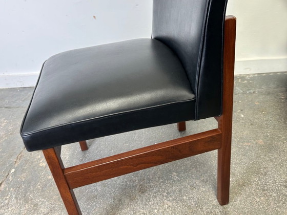 Image 1 of Set of 4 Mid-Century 1960s solid teak dining chairs by Peter Hayward for Vanson