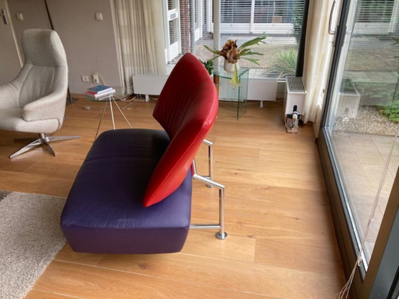 Image 1 of Leolux leather Akka sofa