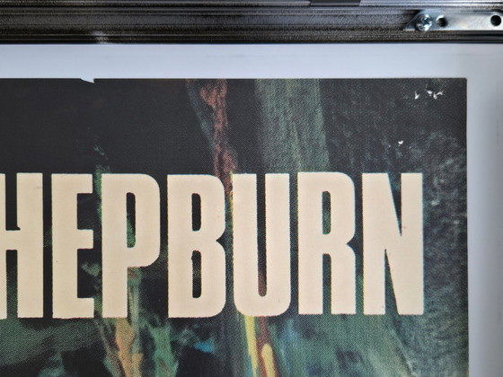 Image 1 of ORIGINELE VINTAGE POSTER 120x160cm DE ODYSSEE VAN DE AFRICAN QUEEN HUMPHREY BOGART