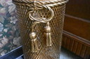 Porte-parapluie Vintage Hollywood Regency par Li Puma 1960s