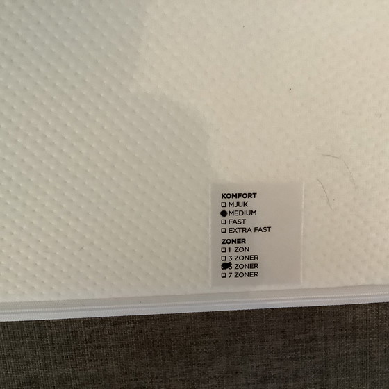 Image 1 of Viking Duoflex box spring - 180x210 adjustable