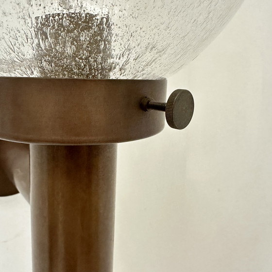 Image 1 of Set di 2 lampade da parete in vetro a globo per esterni di Lisa Pape, Svezia, anni '70