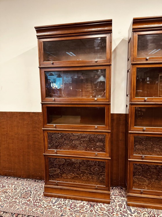 Klassiek Engelse Globe Wernicke Boekenkast – Boekenkasten, Glas, Hout (photo 9 of 10)
