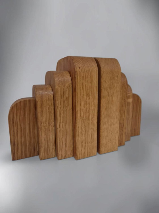FERMALIBRI - ART DÉCO / SCUOLA DI AMSTERDAM – ArtDecoOnline, Oggetti decorativi, Legno (photo 5 of 5)