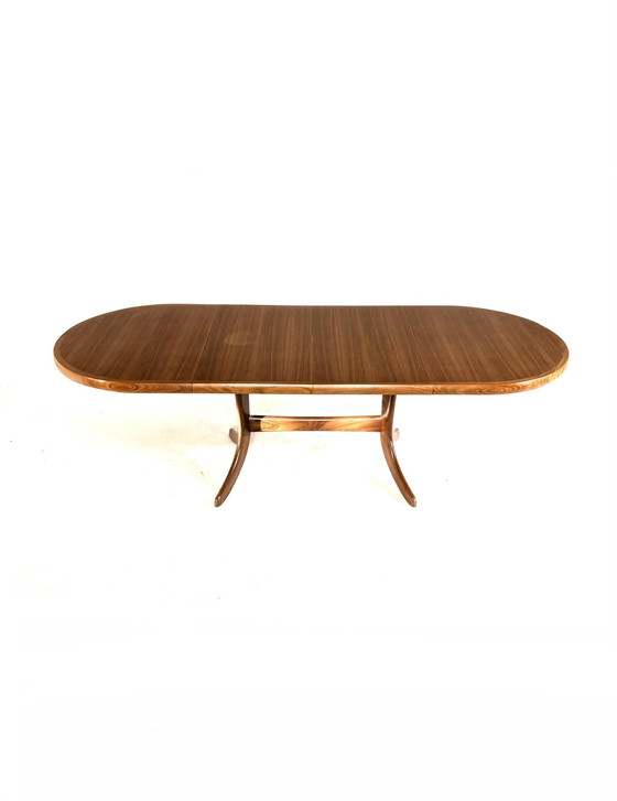 Image 1 of Vintage extendable teak dining table, Denmark 1960s