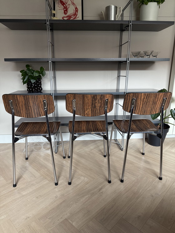 Image 1 of 3 Formica retro chairs (+1 free)