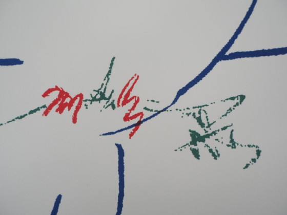 Pablo Picasso: Dove with Flowering Branches, Signed Lithograph – Lithographs & prints, Paper (photo 6 of 8)