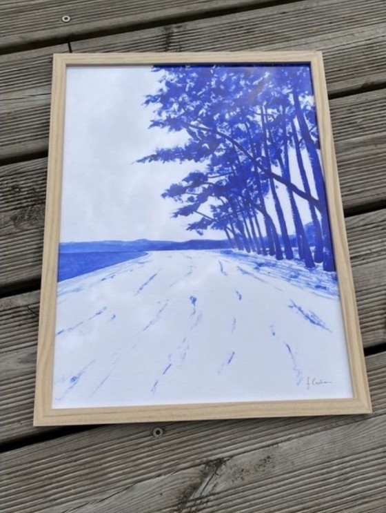 Image 1 of Acrylic on 300g white paper. 40x30cm