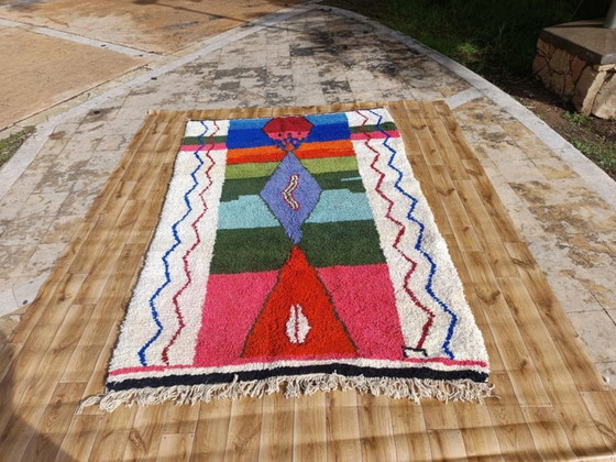 Image 1 of Tapis marocain tradizionale in lana 300x200 cm