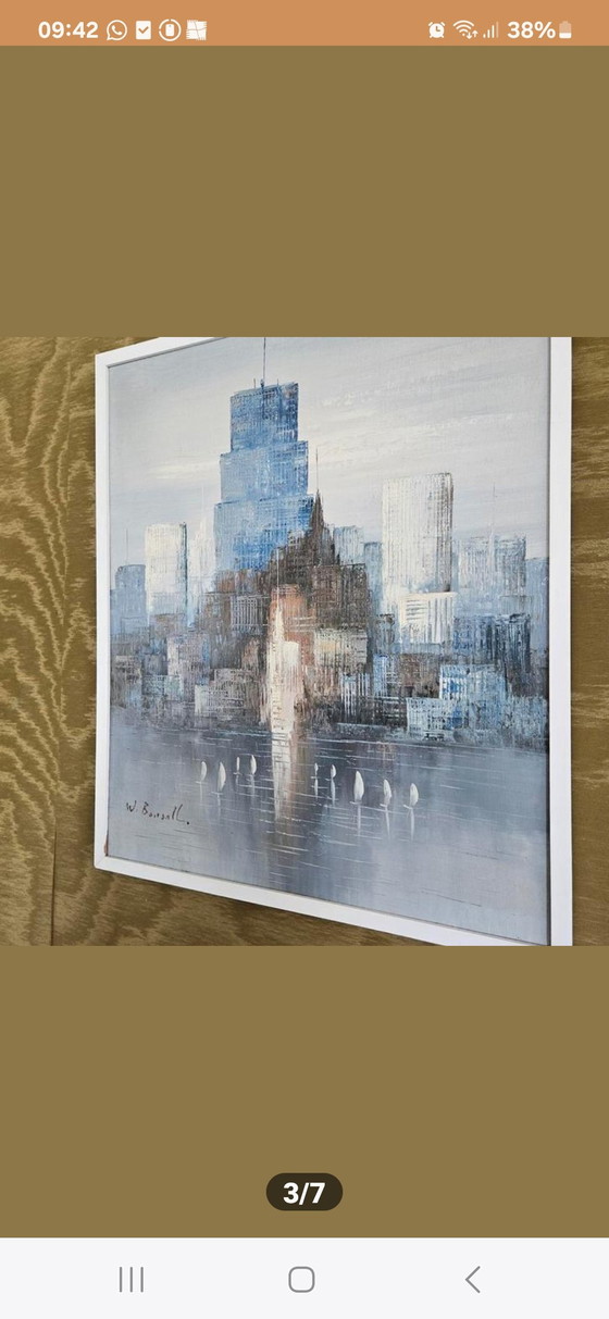 Image 1 of Vintage oil painting W. Bonsall
63x53 cm incl. frame.