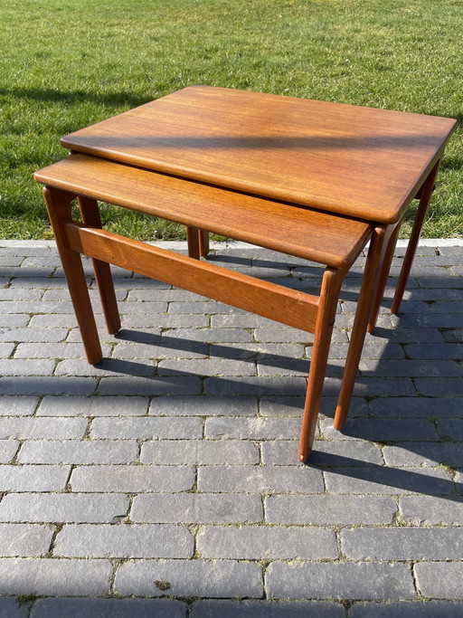 Trioh Denmark 76 Set Of 2 Side Tables Danish Design