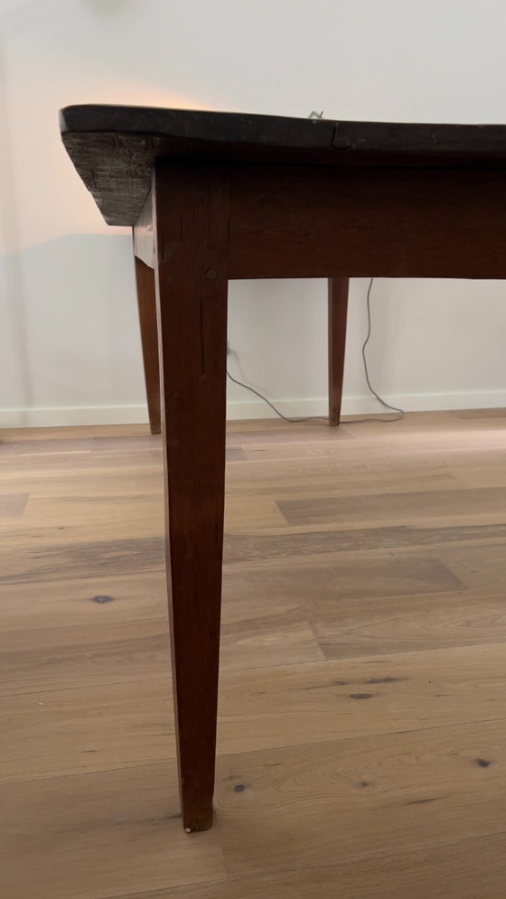 Image 1 of Table de salle à manger ancienne six places