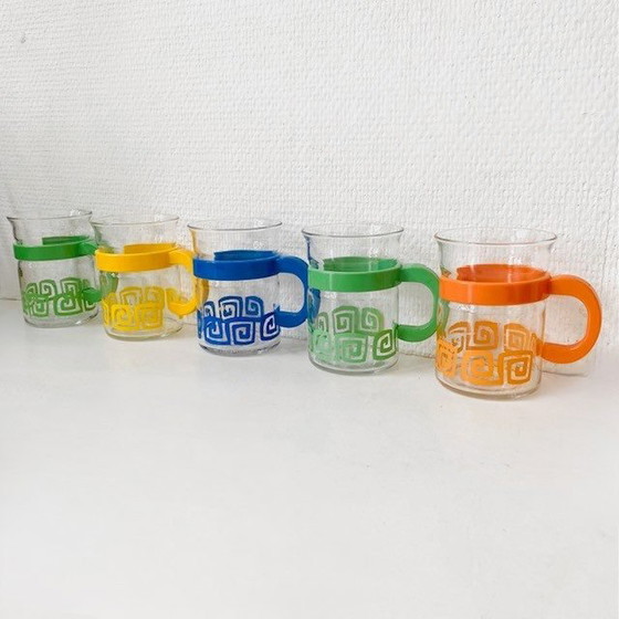 Image 1 of Set of Vintage Tea Glasses Randwyck Maastricht