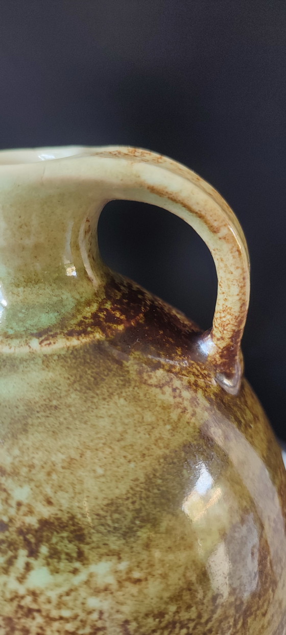 Image 1 of Brocca in gres di Matthieu Liévois, Atelier Créamik (Séné, Morbihan)