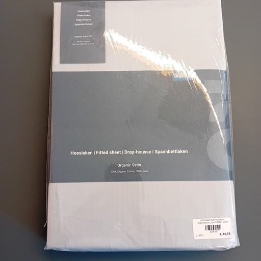 Lenzuolo con angoli in raso Auping - 90x210