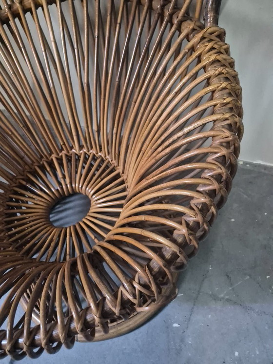 Fauteuil lounge Margherita vintage – Bonacina, Rattan (photo 11 of 18)
