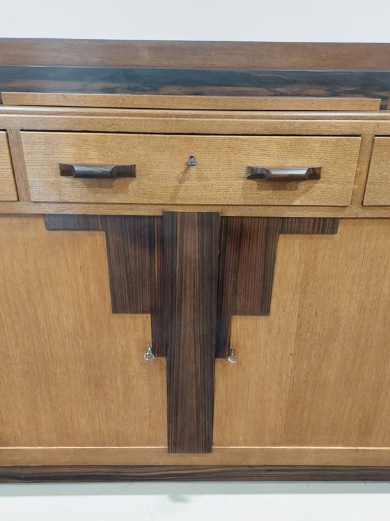 Image 1 of Art Deco sideboard Hague School cabinet