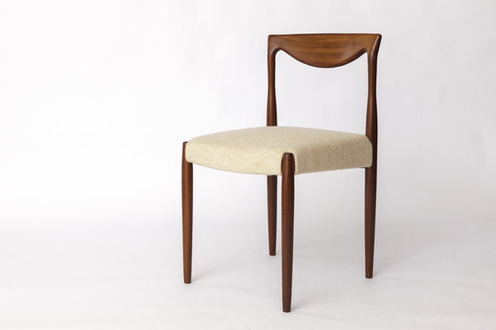 Image 1 of Chaise de salle à manger vintage en teck par Rolf Rastad & Adolf Relling pour Gustav Bahus, Norvège, 1960s - Bambi Series