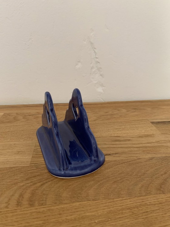 Ungarischer handbemalter Keramik Serviettenhalter – Tischdekoration (photo 2 of 5)