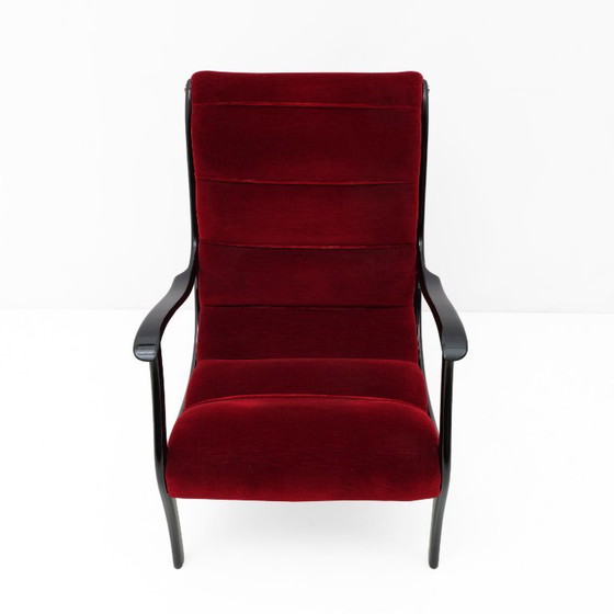 Image 1 of Sillón Mitzi italiano de mediados de siglo de Ezio Longhi para Elam, década de 1950