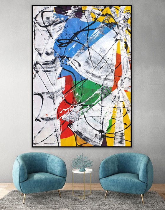 Jürgen Angeler - Playful Dynamics - XXL – Paintings & Drawings, Canvas (photo 21 of 28)