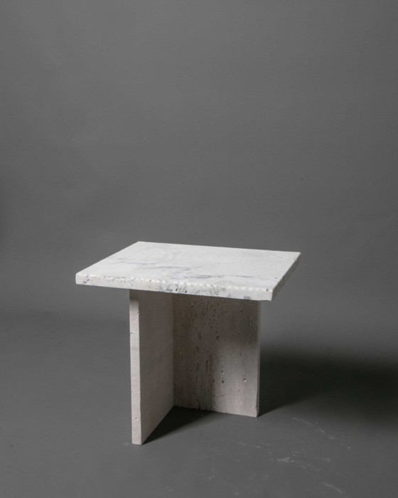 Image 1 of Juego de mesa de travertino