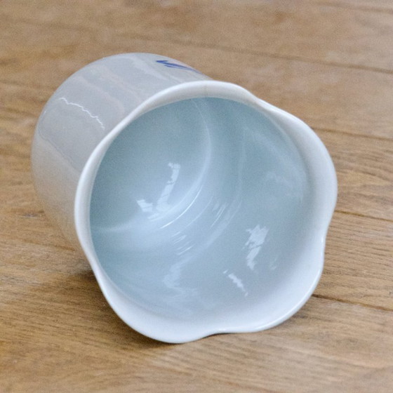 Image 1 of Royal Limoges porcelain vase with a blue bird