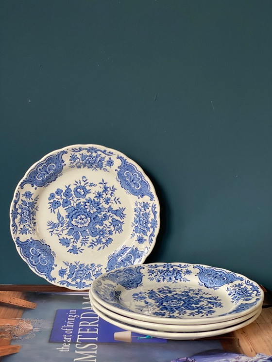 Image 1 of Ridgway Windsor Set di 4 piatti da pasticceria vintage