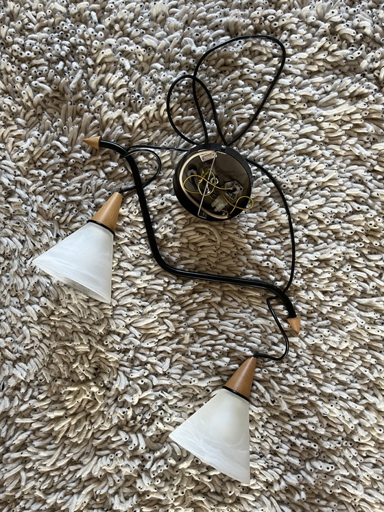 Image 1 of Lámpara colgante de diseño moderno escandinavo de mediados de siglo