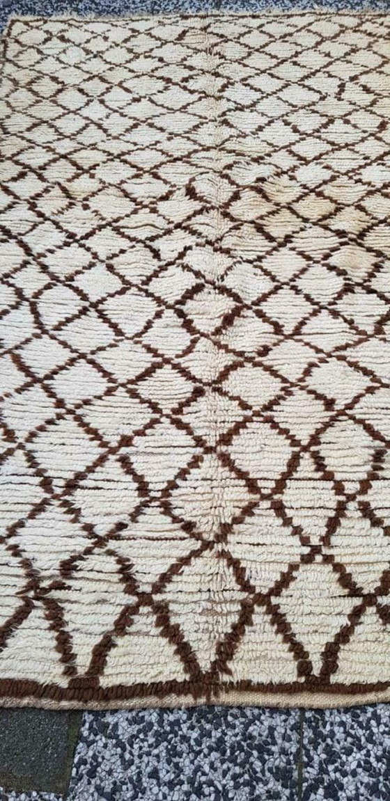 Image 1 of Handgeknoopt Berber tapijt wol 258x161cm