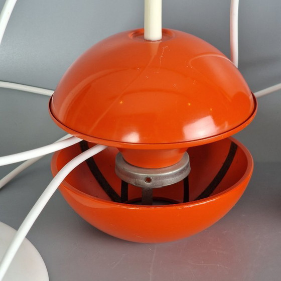 Image 1 of Vintage Kaiser Leuchten cascade hanglamp – ontwerp Klaus Hempel – Space Age (1970s, Duitsland)