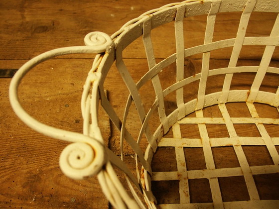 Panier en métal – Objets déco, Vintage (photo 3 of 7)