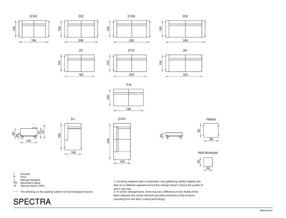 Image 1 of OLTA Spectra Sofa Set – Black Leather – Impeccable Condition