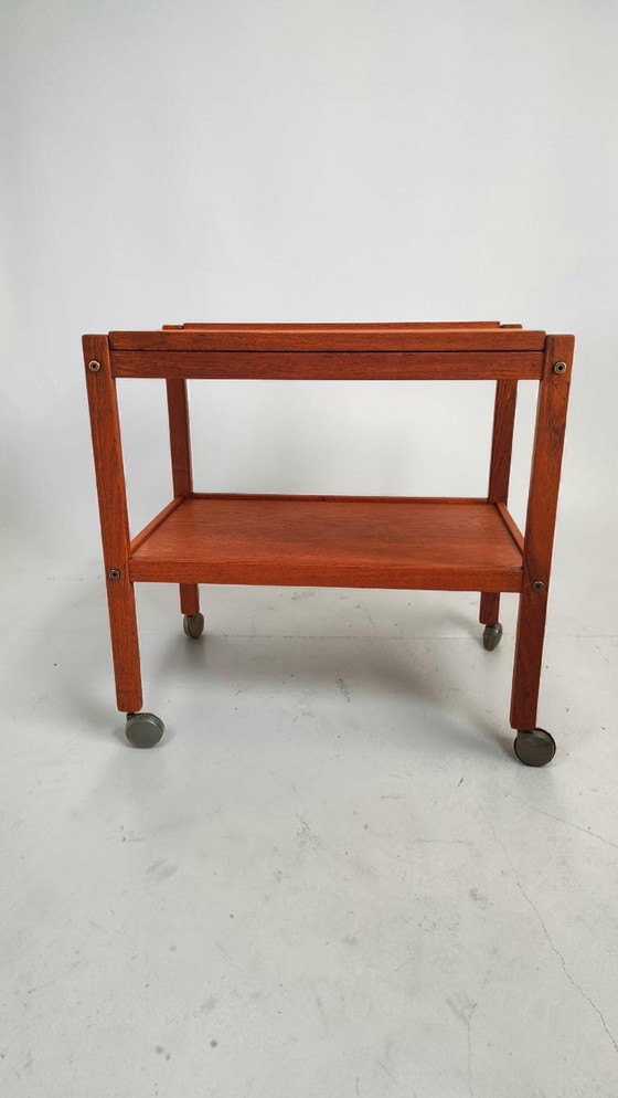 Image 1 of Erik Gustafsson Möbelfabrik Teakholz-Barwagen